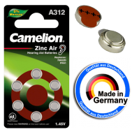 A312-BP6 Μπαταρια Camelion Ακουστικων Βαρηκοιας Camelion | ΜΠΑΤΑΡΙΕΣ ΑΚΟΥΣΤΙΚΩΝ ΒΑΡΗΚΟΪΑΣ στο smart-tech.gr