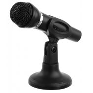 POWERTECH μικρόφωνο PT-859, με βάση, δυναμικό, 3.5mm, μαύρο | Ενσύρματα Μικρόφωνα στο smart-tech.gr
