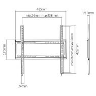 BRATECK KL22-44F | Βάσεις στήριξης τηλεοράσεων στο smart-tech.gr