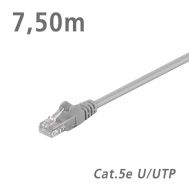 68387 ΚΑΛΩΔΙΟ Patch Cat.5e U/UTP Grey 7.50m | PATCH CORD CAT 5e στο smart-tech.gr