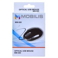 Ενσύρματο Ποντίκι Mobilis MM-080 με 3 Πλήκτρα και 800 DPI Μαύρο | ΠΟΝΤΙΚΙΑ (MOUSE) στο smart-tech.gr