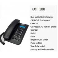 Σταθερό Ψηφιακό Τηλέφωνο Maxcom KXT100 Μαύρο με Οθόνη και Ασφάλεια Κλειδώματος Πληκτρολογίου | Σταθερά τηλέφωνα στο smart-tech.gr