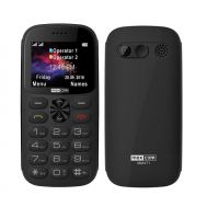 Maxcom MM471 Dual SIM 2.2" με Μεγάλα Πλήκτρα, Βάση Φόρτισης, Bluetooth, Ραδιόφωνο, Φακό, Κάμερα και Πλήκτρο Έκτακτης Ανάγκης Μαύρο | Κινητά Τηλέφωνα για Ηλικιωμένους στο smart-tech.gr