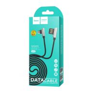 Καλώδιο σύνδεσης Hoco U42 Exquisite Steel USB σε Micro-USB Fast Charging 2.4A Μαύρο 1.2m | ΕΠΙΤΟΙΧΙΟΙ ΦΟΡΤΙΣΤΕΣ USB & ΚΑΛΩΔΙΑ ΦΟΡΤΙΣΗΣ στο smart-tech.gr