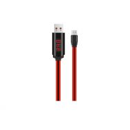 Καλώδιο σύνδεσης Hoco U29 LED Display USB σε Micro-USB 2.0A Fast Charging Κόκκινο 1m | ΕΠΙΤΟΙΧΙΟΙ ΦΟΡΤΙΣΤΕΣ USB & ΚΑΛΩΔΙΑ ΦΟΡΤΙΣΗΣ στο smart-tech.gr