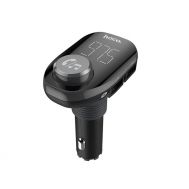 Φορτιστής Αυτοκινήτου Hoco E45 Happy Route με Wireless FM Transmitter και 2 USB Θύρες Μαύρος | ΦΟΡΤΙΣΤΕΣ / ΤΡΟΦΟΔΟΤΙΚΑ USB στο smart-tech.gr