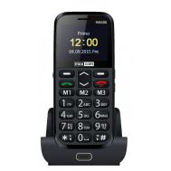 Maxcom MM38D 2.2" με Μεγάλα Πλήκτρα, Κουμπί SOS και Βάση Φόρτισης Μαύρο | Κινητά Τηλέφωνα για Ηλικιωμένους στο smart-tech.gr