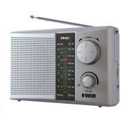 Φορητό Ραδιόφωνο N'oveen PR451 1W Ασημί με Τροφοδοσία Ρεύματος και Μπαταρίας | Ραδιορολόγια - Ξυπνητήρια στο smart-tech.gr