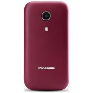 Panasonic KX-TU400EXR Κόκκινο 2.4" με MicroSD μέχρι 32GB, Bluetooth, Κάμερα, Μεγάλα Γράμματα και Πλήκτρο SOS | Κινητά Τηλέφωνα για Ηλικιωμένους στο smart-tech.gr