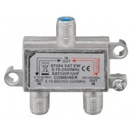 GOOBAY SAT-TV combiner 67054, 0.15 MHz - 2400MHz, 100dB | ΔΙΑΚΛΑΔΩΤΕΣ στο smart-tech.gr