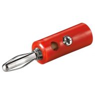 GOOBAY βύσμα μπανάνα plug 11375, αρσενικό 4.5mm, κόκκινο, 10τμχ | Λοιπά Καλώδια, Adaptors & Μετατροπείς στο smart-tech.gr