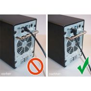 GOOBAY καλώδιο U/UTP CAT6 51521, γωνιακό, CCA AWG 25/7, 0.5m, λευκό | Καλώδια δικτύου στο smart-tech.gr