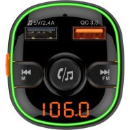 Akai FMT-52BT FM transmitter με LED, Hands Free, φορτιστή αυτοκινήτου, Bluetooth, micro SD, και 2 USB | FM Transmitter (Αναμεταδότες FM) στο smart-tech.gr