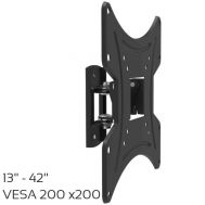 Osio OSM-1042 Βάση τηλεόρασης 13″ – 42″ – VESA 200 x 200 | Βάσεις στήριξης τηλεοράσεων στο smart-tech.gr