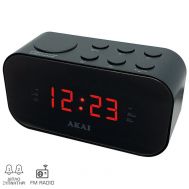 Akai ACR-3088 Ψηφιακό ξυπνητήρι με ραδιόφωνο και διπλή αφύπνιση | Ραδιορολόγια - Ξυπνητήρια στο smart-tech.gr