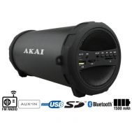 Akai ABTS-11B Φορητό ηχείο Bluetooth με ραδιόφωνο USB, Aux-In και κάρτα SD – 10 W | Φορητά ασύρματα ηχεία Bluetooth στο smart-tech.gr