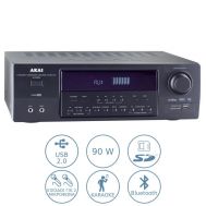 Akai AS110RA-320BT Ραδιοενισχυτής karaoke με Bluetooth και USB – 90 W | Ενισχυτές και Προενισχυτές στο smart-tech.gr