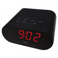 Akai CR002A-219 Ψηφιακό διπλό ράδιο ξυπνητήρι | Ραδιορολόγια - Ξυπνητήρια στο smart-tech.gr