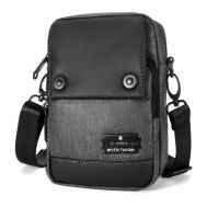 ARCTIC HUNTER τσάντα ώμου & ζώνης K00087-BK, μαύρη | Τσάντες & Σακίδια καθημερινής χρήσης στο smart-tech.gr