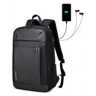 GOLDEN WOLF τσάντα πλάτης GB00400-BK, με θήκη laptop 15.6", μαύρη | Τσάντες & Σακίδια καθημερινής χρήσης στο smart-tech.gr