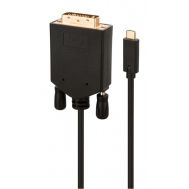 POWERTECH καλώδιο USB Type-C σε DVI CAB-UC050, Full HD, 2m, μαύρο | Καλώδια USB-C (Type-C) στο smart-tech.gr