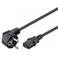 GOOBAY καλώδιο τροφοδοσίας 95142, 3G 1.00mm², 3m, μαύρο | ΕΠΙΤΟΙΧΙΟΙ ΦΟΡΤΙΣΤΕΣ USB & ΚΑΛΩΔΙΑ ΦΟΡΤΙΣΗΣ στο smart-tech.gr