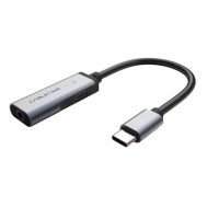 CABLETIME αντάπτορας USB Type-C σε USB Type-C & 3.5mm C160, 0.1m, γκρι | Καλώδια USB-C (Type-C) στο smart-tech.gr