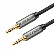 CABLETIME καλώδιο AUX Stereo 3.5mm (1/8") AV311, M-M, 3m, μαύρο | Λοιπά Καλώδια, Adaptors & Μετατροπείς στο smart-tech.gr
