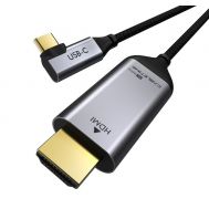 CABLETIME καλώδιο USB-C 90 Degree σε HDMI C160, Coaxial, 4K, 1.8m, μαύρο | Καλώδια USB-C (Type-C) στο smart-tech.gr