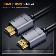 CABLETIME καλώδιο HDMI 2.0 AV566, 4k/60hz, 3m, μαύρο | Λοιπά Καλώδια, Adaptors & Μετατροπείς στο smart-tech.gr