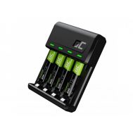 Φορτιστής Μπαταριών Green Cell GRSETGC02 VitalCharger για AA/AAA με Micro USB και USB-C 0.5W/1.5V/1.2A με 4 X AAA/HR03  800mAh | ΦΟΡΤΙΣΤΕΣ ΜΠΑΤΑΡΙΩΝ ΦΑΚΩΝ στο smart-tech.gr