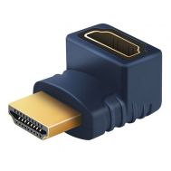 CABLETIME αντάπτορας HDMI αρσενικό σε θηλυκό AV599, γωνιακός, 4K, μπλε | Λοιπά Καλώδια, Adaptors & Μετατροπείς στο smart-tech.gr