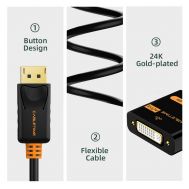 CABLETIME αντάπτορας DisplayPort σε DVI AV586, 1080p, 0.2m, μαύρο | Λοιπά Καλώδια, Adaptors & Μετατροπείς στο smart-tech.gr