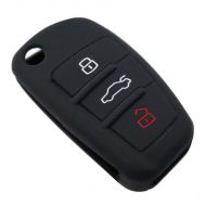 Θήκη κλειδιού για αυτοκίνητα Audi 2008-01, εύκαμπτη, μαύρη | ΛΟΙΠΑ ΑΞΕΣΟΥΑΡ ΑΥΤΟΚΙΝΗΤΟΥ στο smart-tech.gr
