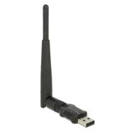 DELOCK USB2.0 WLAN stick με εξωτερική κεραία 12462, DFS+WPS, 2.4GHz+5GHz | USB - PCI Κάρτες δικτύου στο smart-tech.gr