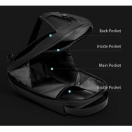 ARCTIC HUNTER τσάντα Crossbody XB00121-BK, αδιάβροχη, μαύρη | Τσάντες & Σακίδια καθημερινής χρήσης στο smart-tech.gr