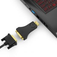 POWERTECH αντάπτορας DisplayPort σε DVI CAB-DP063, Passive, 4K, μαύρος | Λοιπά Καλώδια, Adaptors & Μετατροπείς στο smart-tech.gr
