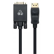 POWERTECH καλώδιο DisplayPort σε VGA CAB-DP056, 1080p, 1.8m, μαύρο | Λοιπά Καλώδια, Adaptors & Μετατροπείς στο smart-tech.gr