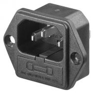 GOOBAY AC chassis plug 11261, με ασφάλεια | ΗΛΕΚΤΡΟΛΟΓΙΚΟΣ ΕΞΟΠΛΙΣΜΟΣ στο smart-tech.gr