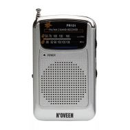Φορητό Ραδιόφωνο N'oveen PR151  AM/FM, με Hands Free 3.5mm,με Λειτουργία  Μπαταρίας 2 x 1,5V AAA  Ασημί | Ραδιορολόγια - Ξυπνητήρια στο smart-tech.gr
