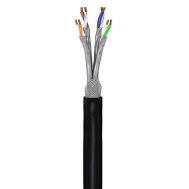 GOOBAY καλώδιο S/FTP CAT 7 53867, copper, AWG 23/1, 50m, μαύρο | Καλώδια δικτύου στο smart-tech.gr