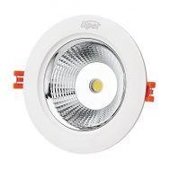LIPER LED φωτιστικό LP-COB7B, 7W, χωνευτό, 4000K, Φ9.8, λευκό | Λάμπες - Λαμπτήρες - Φωτιστικά στο smart-tech.gr
