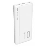 SILICON POWER power bank GP15, 10000mAh, 2x USB output, 2.1A, λευκό | POWERBANKS & ΗΛΙΑΚΟΙ ΦΟΡΤΙΣΤΕΣ στο smart-tech.gr