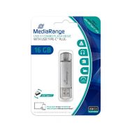 MediaRange USB 3.1 Combo Flash Drive with USB Type-C? plug, 16GB (MR935) | USB FLASH DRIVES - STICKS στο smart-tech.gr