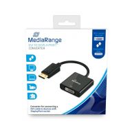 ??????? MediaRange DVI to DisplayPort? converter, gold-plated, DVI-I socket (24+5 Pin)/DP plug, 15cm, black (MRCS174) | DVI στο smart-tech.gr