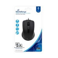 MediaRange Optical Mouse Corded 3-Button (Black, Wired) (MROS210) | ΠΟΝΤΙΚΙΑ (MOUSE) στο smart-tech.gr