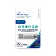 MediaRange USB 3.0 Combo Flash Drive with USB Type-C? plug, 128GB (MR938) | USB FLASH DRIVES - STICKS στο smart-tech.gr