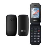 Maxcom MM817 (Dual Sim) 2,4" με Μεγάλα Πλήκτρα, με Βάση Φόρτισης, Ραδιόφωνο (Λειτουργεί χωρίς Handsfree) Μαύρο | ΚΙΝΗΤΑ ΤΗΛΕΦΩΝΑ & SMARTPHONES στο smart-tech.gr