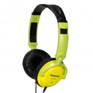 Ακουστικά DJ Panasonic RP-DJS200-Y 3.5mm με Σπαστό Βραχίονα 28mm 24 Ohm, 105db  Κίτρινο 1,2m | HEADSETS στο smart-tech.gr
