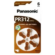 PANASONIC μπαταρίες ακουστικών βαρηκοΐας PR312, mercury free, 1.4V, 6τμχ | ΜΠΑΤΑΡΙΕΣ ΑΚΟΥΣΤΙΚΩΝ ΒΑΡΗΚΟΪΑΣ στο smart-tech.gr